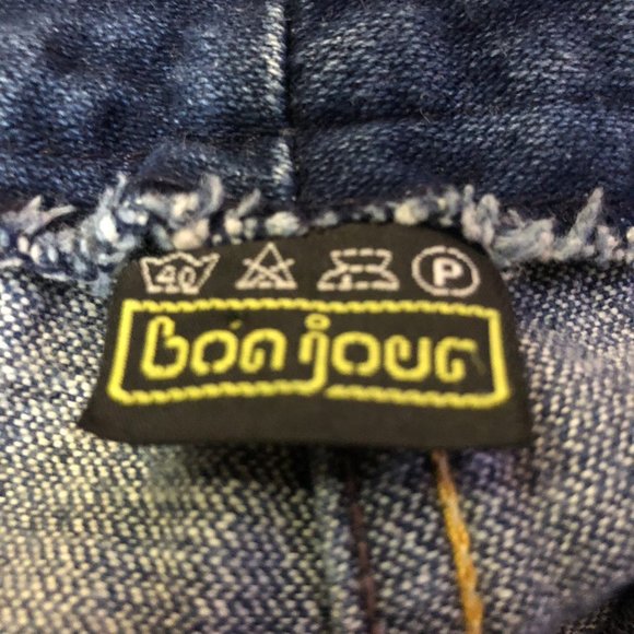 Vintage Bon Jour Jeans Juniors 11/12 Used Hemmed - Picture 9 of 16